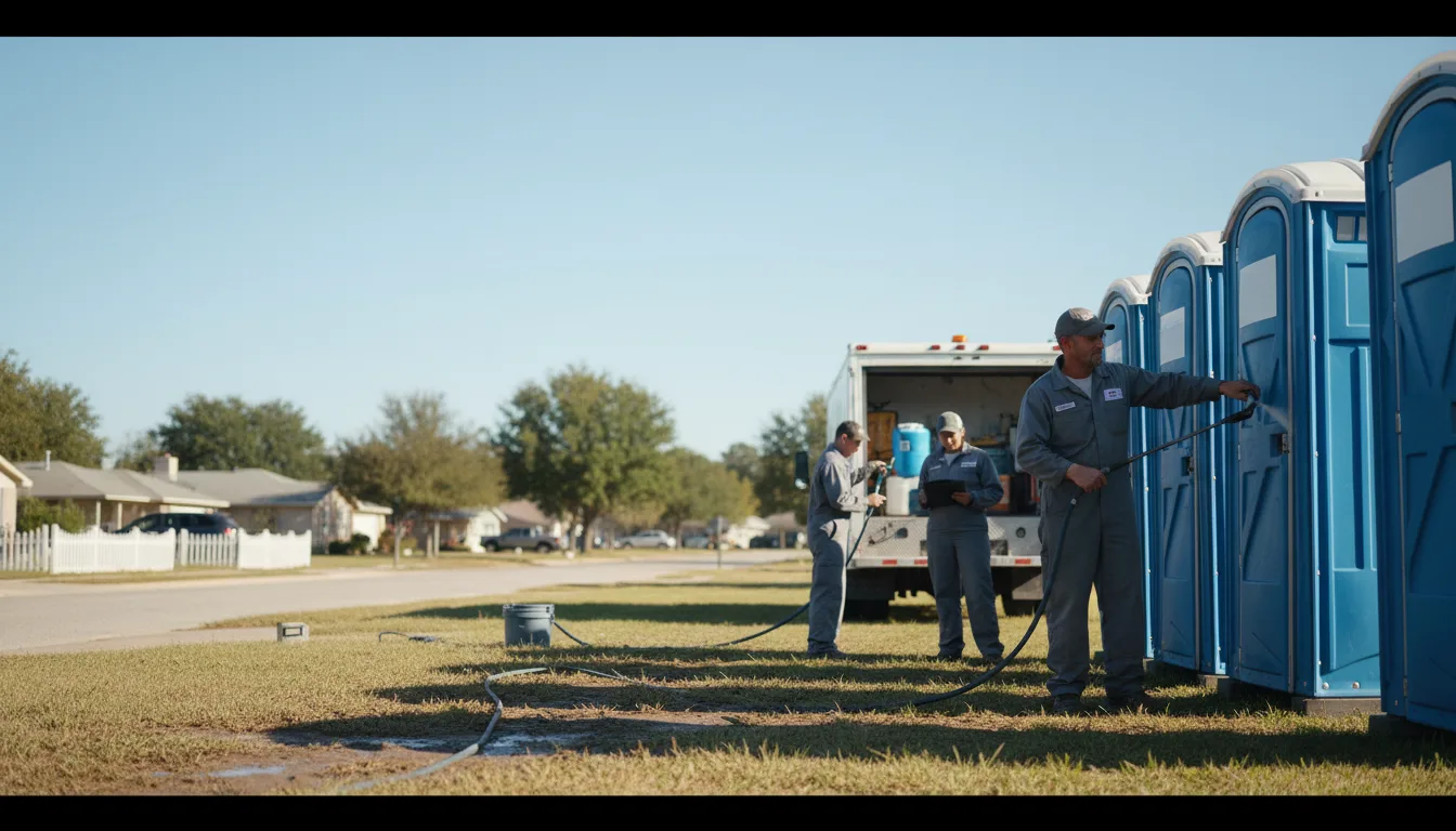 Long-Term Portable Toilet Rental in Naples, TX near me